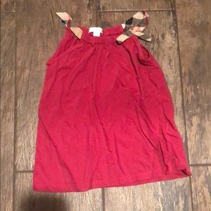Burberry girls top 7y